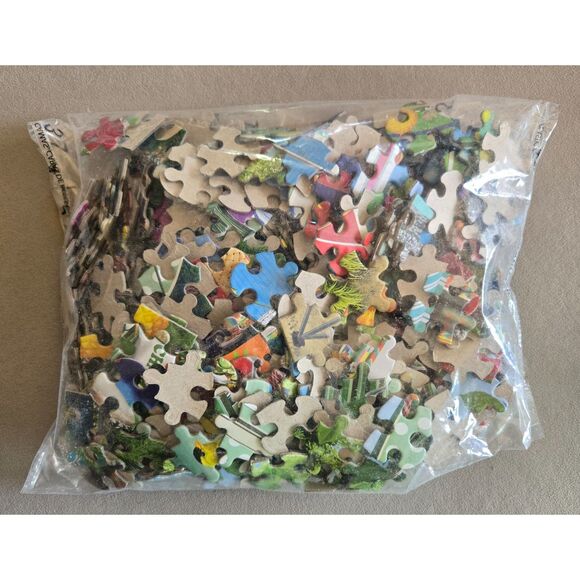 Ceaco Gone Camping 500 pc Tracy Flickinger 2024 Complete Pets Lake Birds - Picture 4 of 5